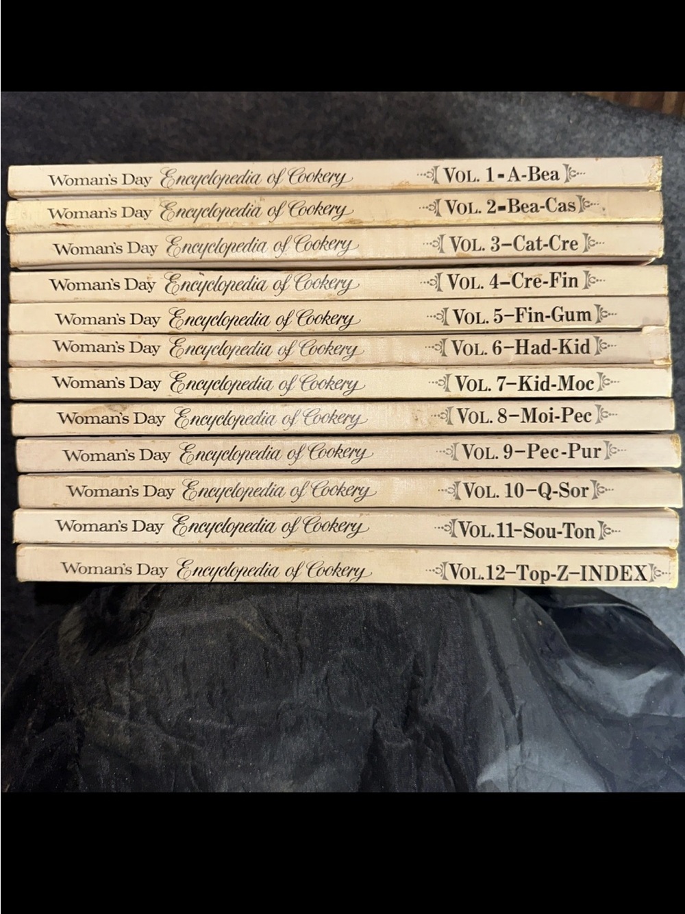 Women’s Day Encyclopedia of Cookery Volume 1-12 VTG